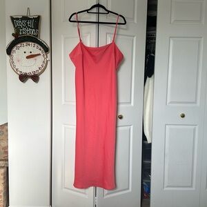 Target (a new day) maxi silk slip dress
